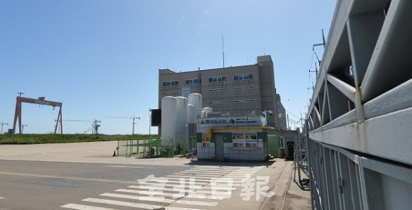 현대중공업 군산조선소 전경. 전북일보 자료사진