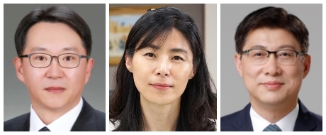 (왼쪽부터) 국세청장 김현준·청와대 인사수석 김외숙·법제처장 김형연