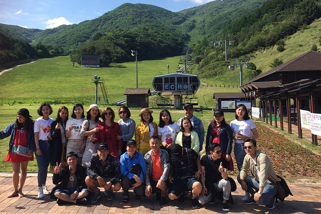 베트남 여행객 무주군여행 (무주덕유산리조트)