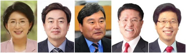 박주현, 이덕춘, 이상직, 정운천, 최형재