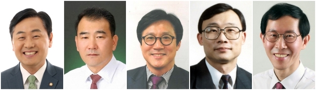 김관영, 박재만, 신영대, 채동욱, 황진