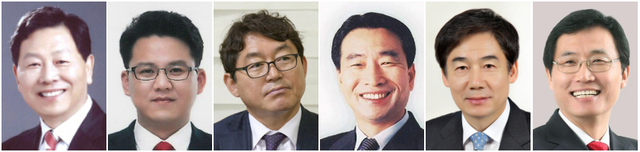 강동원, 김용호, 박희승, 이강래, 이용호, 이환주