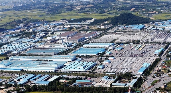 완주 산업단지 전경