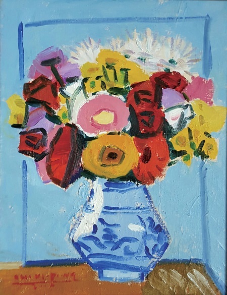 조기풍 작품 '꽃'