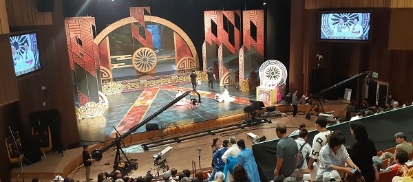 2019 전주대사습놀이 전국대회 경연장.