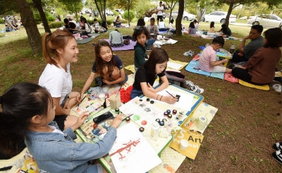 지난해 사생대회 모습 / 사진 제공 = 강원일보