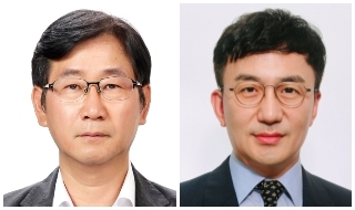 정구철 홍보기획비서관(왼쪽)·강정수 디지털소통센터장