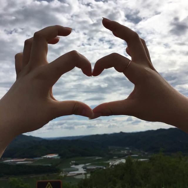 정읍여고 학생이 DMZ에서 바라 본 하늘