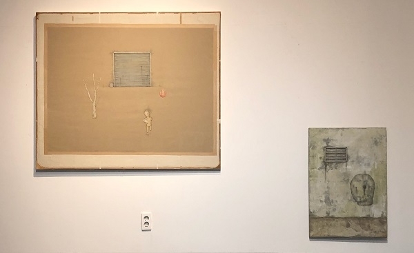 서은애 작품 ‘오후 6시의 기억’(왼쪽)과 ‘검은 얼굴’