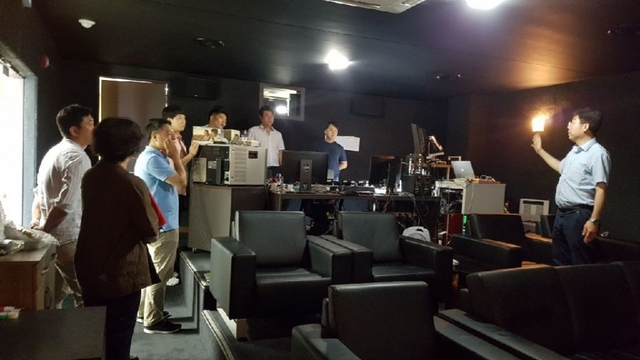 영화진흥위 전주시 후반작업시설 현장 방문 / 사진 제공 = 전주시