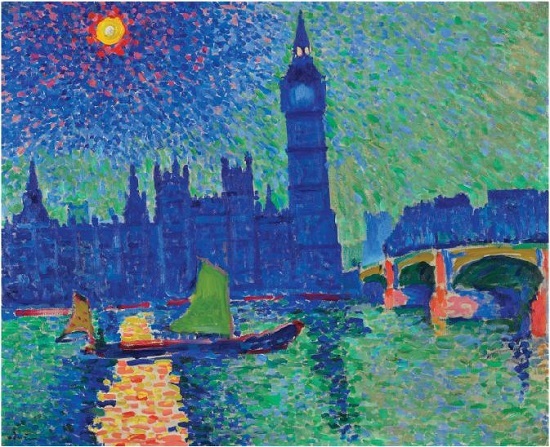 앙드레 드랭 작품 '빅 벤'