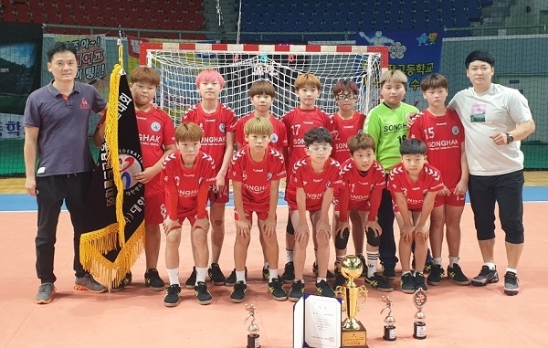 이리송학초 핸드볼부