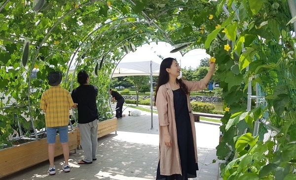 익산 중앙체육공원 자연 생태 터널