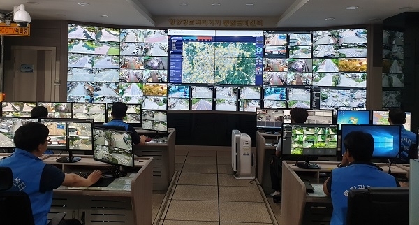 고창군 CCTV통합관제센터