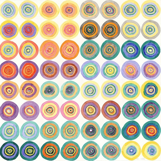 수채화로 그린 바흐 전주곡 C장조.