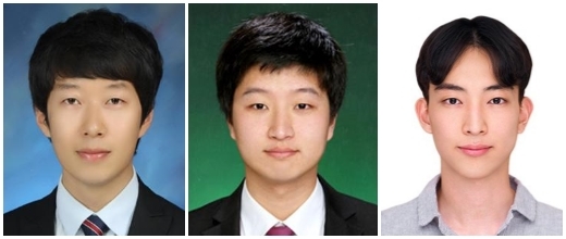 (왼쪽부터) 한대현·강명철·전호연 연구원
