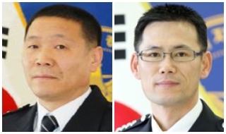 고덕수(왼쪽)·배경배 경위