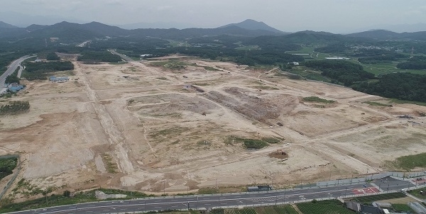 남원 일반산업단지 부지.