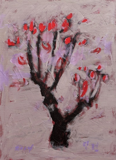 고 박민평 화백 작품 '기억나무'.