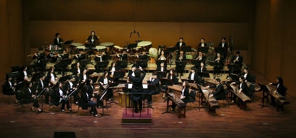 관현악단 공연 모습.