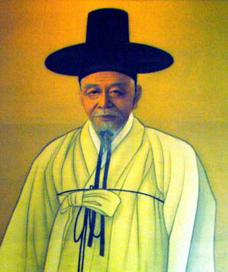 신재효 초상화.