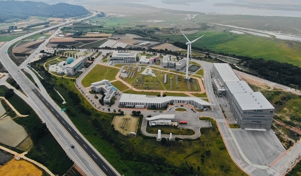 부안 신재생에너지테마파크 전경.