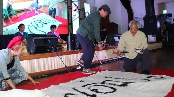 지난해 열린 진안예술제 모습.