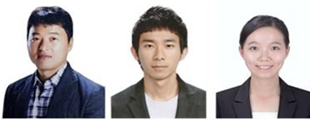 (왼쪽부터) 나석인 교수와 서유현 대학원생, 이정주 대학원생