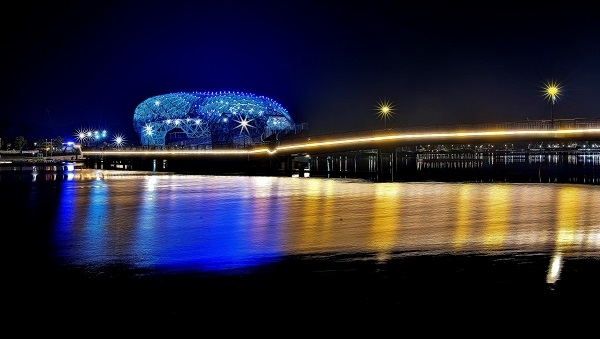 세종호수공원 야경. 사진=세종시 제공