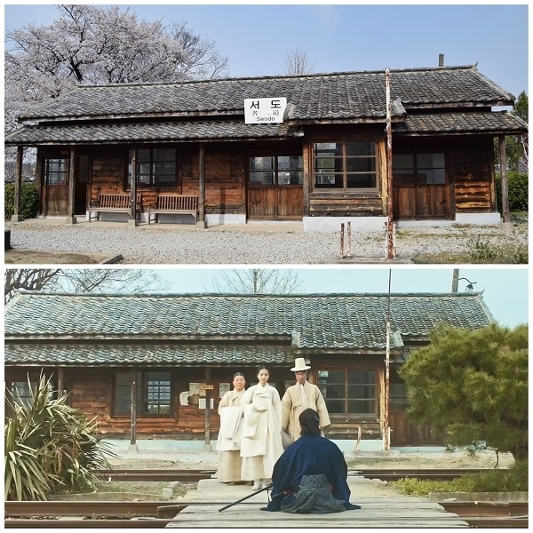 드라마 배경이 된 남원 서도역. 사진제공= 남원시.