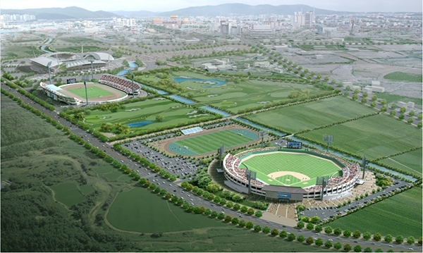 전주 종합스포츠타운 조감도