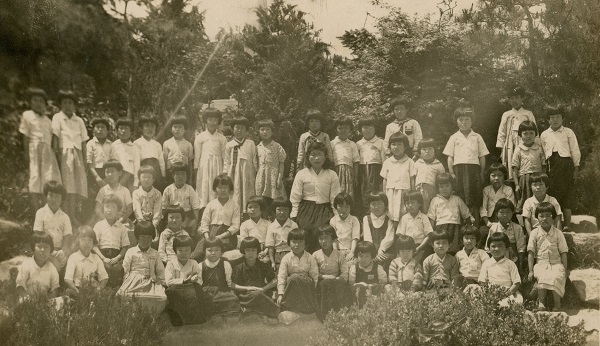 1946년 전주국민학교 기념사진