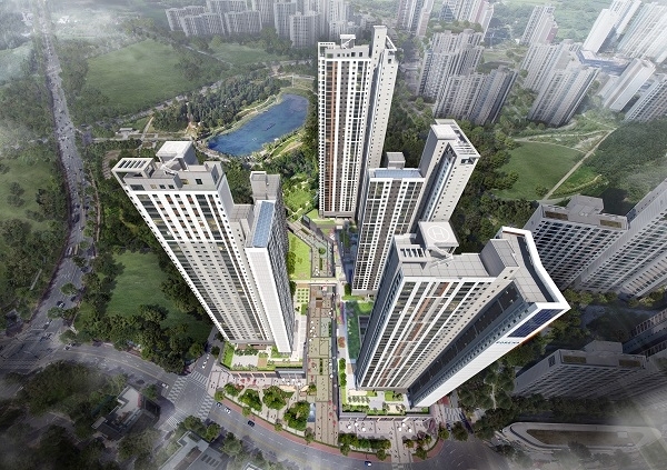 '포레나 전주 에코시티' 조감도. 사진제공=한화건설