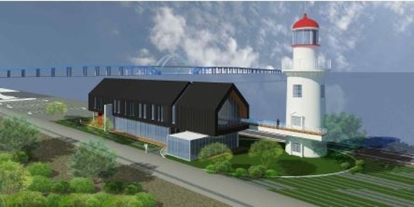 항만역사관 조감도.