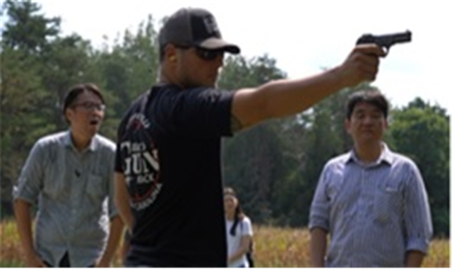 미국에서 진행된 저격 실험 / 사진 제공 = KBS