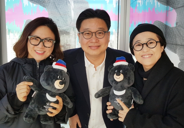 이번 일을 함께 추진하는 김숙, 서경덕, 송은이 / 사진 제공 = 성신여대 교양학부 서경덕 교수 연구팀