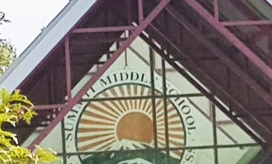 캐나다 코퀴틀람 시티의 한 학교 외벽에 걸린 욱일기 디자인 / 성신여대 교양학부 서경덕 교수 연구팀