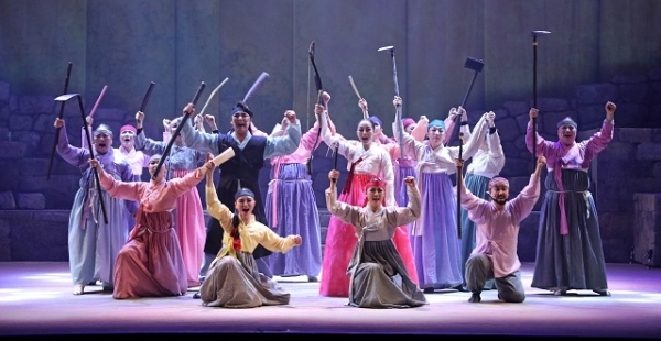 창극 ‘정유년 남원성 전투’ 공연 장면. 사진제공= 남원시