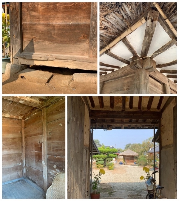 김제 장화리 쌀뒤주 상세 모습.