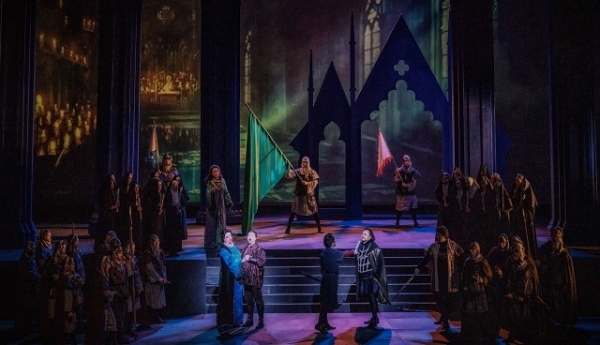 호남오페라단 일트로바토레 공연 사진.