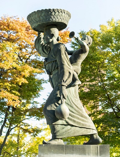 고 야린 배형식 선생 작품 '귀로'