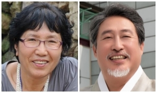김용옥 수필가(왼쪽)와 왕기석 명창