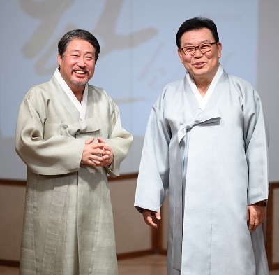 왕기석 원장과 원기중 박사