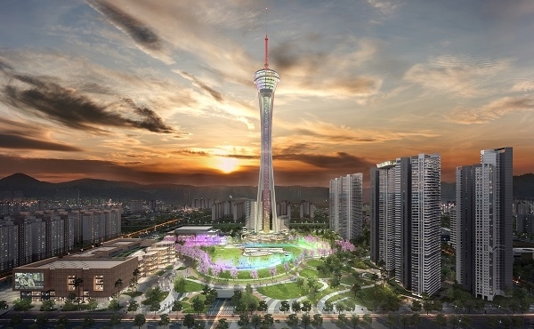 '전주 익스트림 타워' 조감도