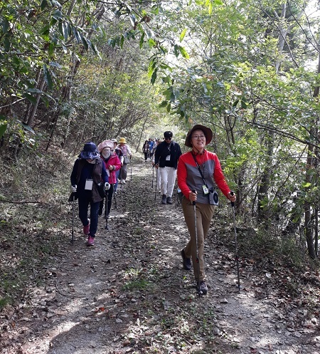 고창 운곡 람사르습지마을 체류형 농촌체험 참가자들.
