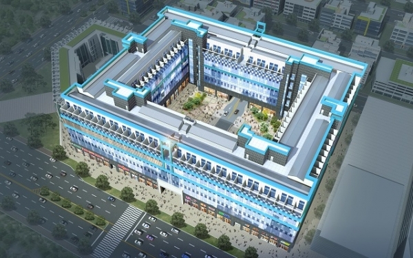 지식산업센터 조감도.