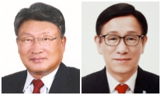 배형원(왼쪽)·김중신 군산시의원