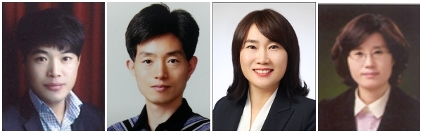 (왼쪽부터) 이종천 주무관, 임성구 녹지연구사, 이미선 주무관, 나윤화 팀장