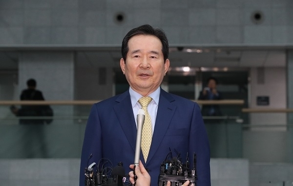 정세균 국무총리 후보.