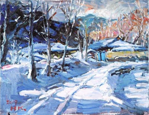 홍기율 작품 '고향'